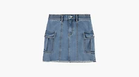 Denim Cargo Skirt Big Girls 7-16