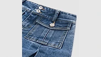 Pleated Cargo Skort Little Girls 4-6X