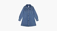 Western Denim Shirt Dress Big Girls 7-16