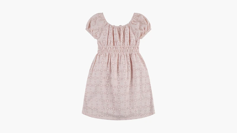 Eyelet Dress Little Girls 4-6X