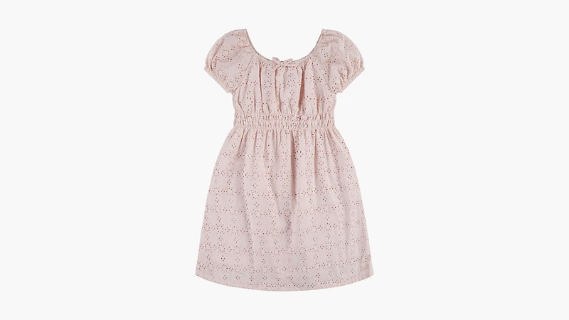 Eyelet Dress Little Girls 4-6X