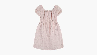 Eyelet Dress Little Girls 4-6X