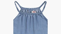 Halter Tiered Dress Big Girls S-XL