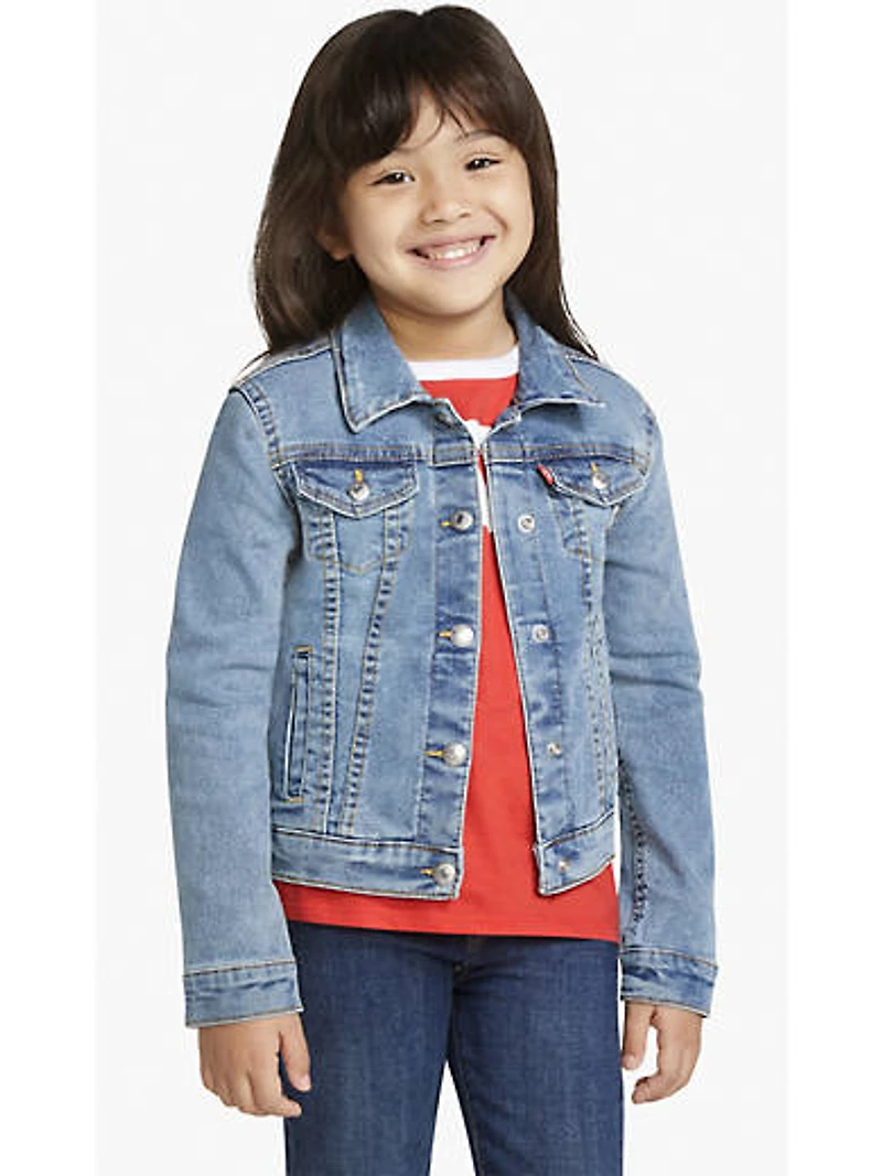 Levis Trucker Jacket Little Girls 4-6X