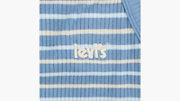 Striped Ribbed Tank Top Big Girls S-XL