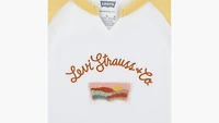 Rainbow Levis Tee Little Girls 4-6X