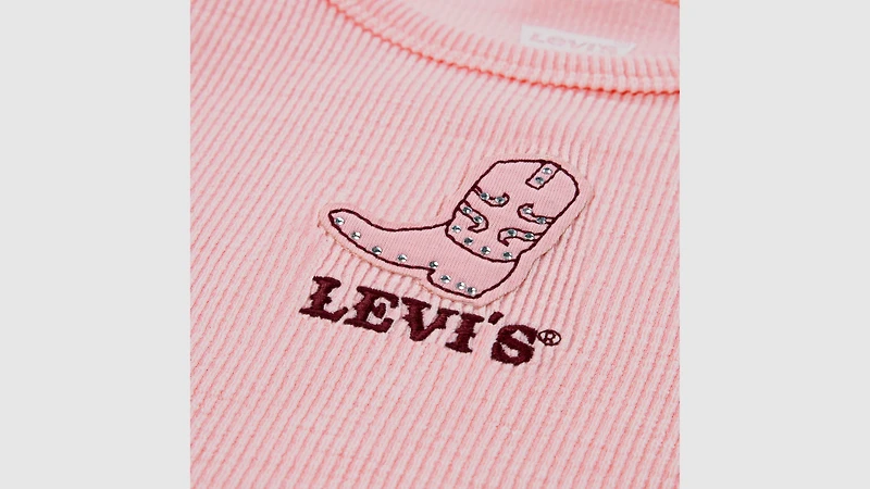 Color Block Raglan Top Little Girls 4-6X