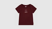 Color Block Raglan Top Little Girls 4-6X