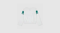 Varsity Ls Tee Big Girls S-XL