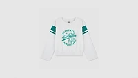 Varsity Ls Tee Big Girls S-XL