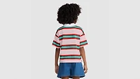 Polo Knit Top Big Girls S-XL