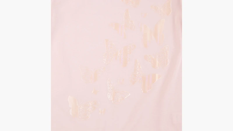 Pearl Butterfly Graphic Tee Big Girls S-XL