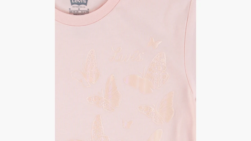Pearl Butterfly Graphic Tee Big Girls S-XL