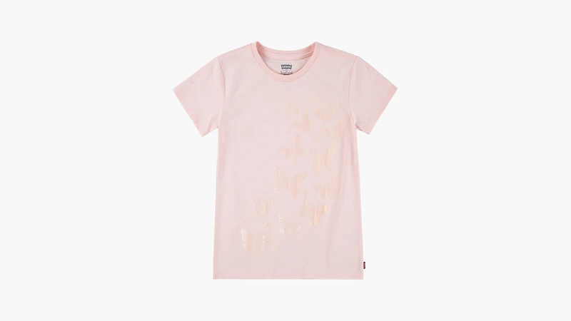 Pearl Butterfly Graphic Tee Big Girls S-XL