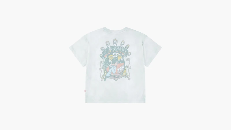 Oversized Cloud Dye Tee Big Girls S-XL