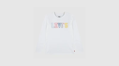 Levis Ls Crochet Tee Big Girls S-XL