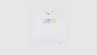 Levis Ls Crochet Tee Big Girls S-XL