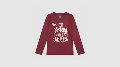 Ls Horse Tee Big Girls S-XL