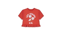 Peplum Top Big Girls S-XL