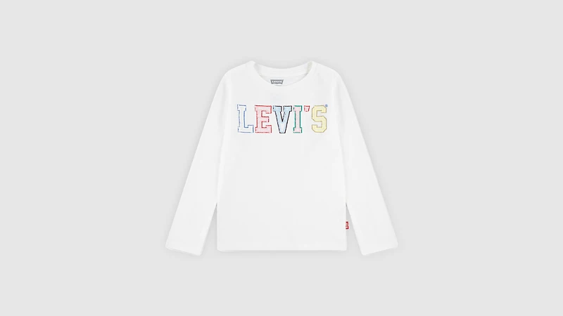 Ls Crochet Tee Toddler Girls 2T-4T
