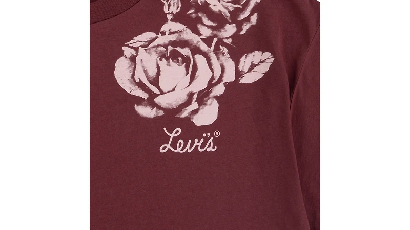 Discharge Print Oversized Tee Big Girls S-XL