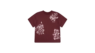 Discharge Print Oversized Tee Big Girls S-XL