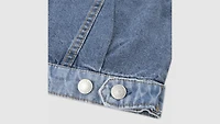 90'S Shrunked Blocked Trucker Big Girls S-XL