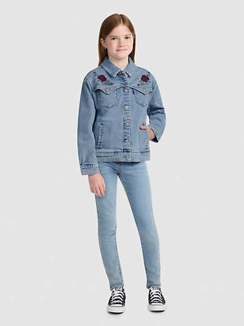 Oversized Western Trucker Big Girls S-XL