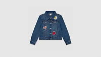 Trucker With Patches Big Girls S-XL