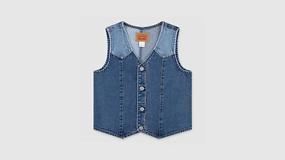 Levis Shade Blocked Vest Big Girls S-XL
