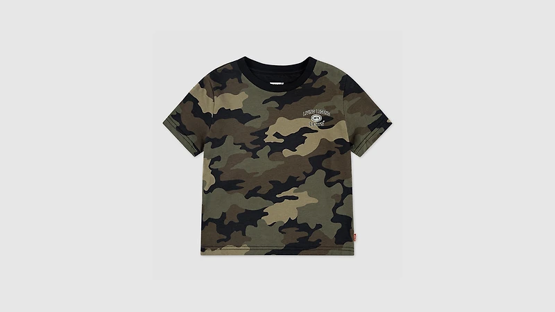 Levis  Camo Covered Tee Toddler Boys 2T-4T
