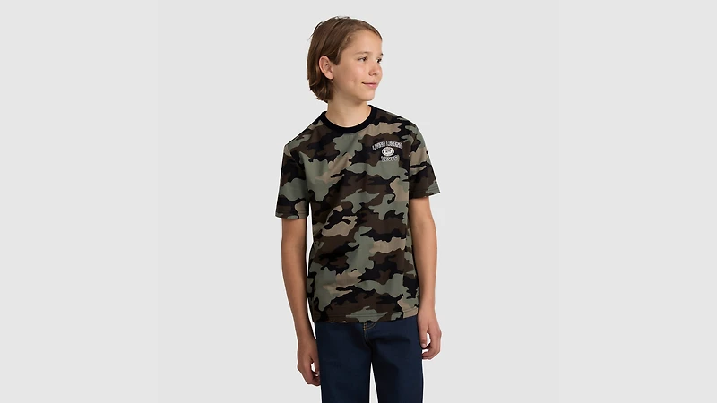 Levis Camo Covered Tee Little Boys 4-6X