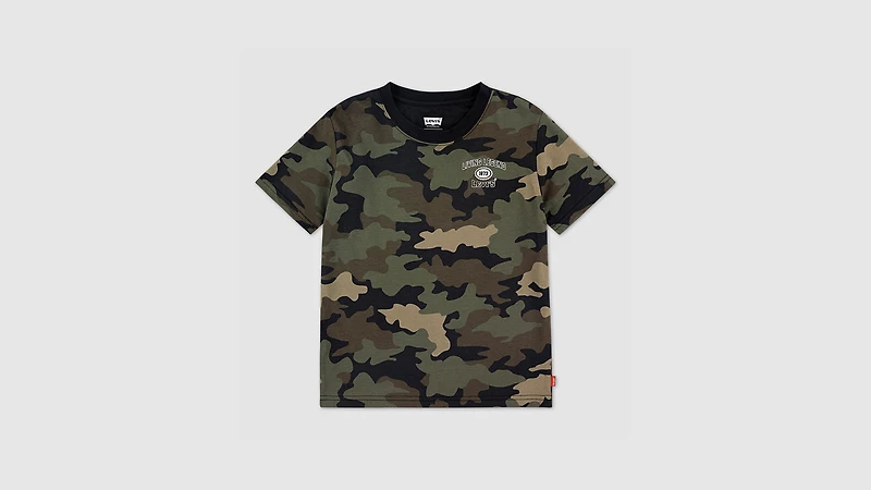 Levis Camo Covered Tee Little Boys 4-6X