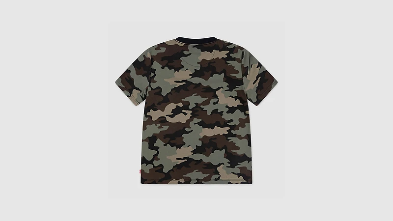 Camo Covered Tee Big Boys S-XL