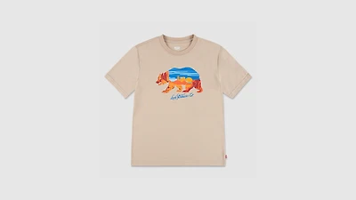 Scenic Bear Tee Big Boys S-XL