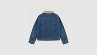 Levis Quilted Lined Trucker Big Boys S-XL