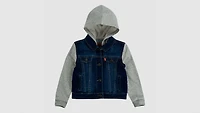 Indigo Trucker Jacket Baby Boys 12M-24M