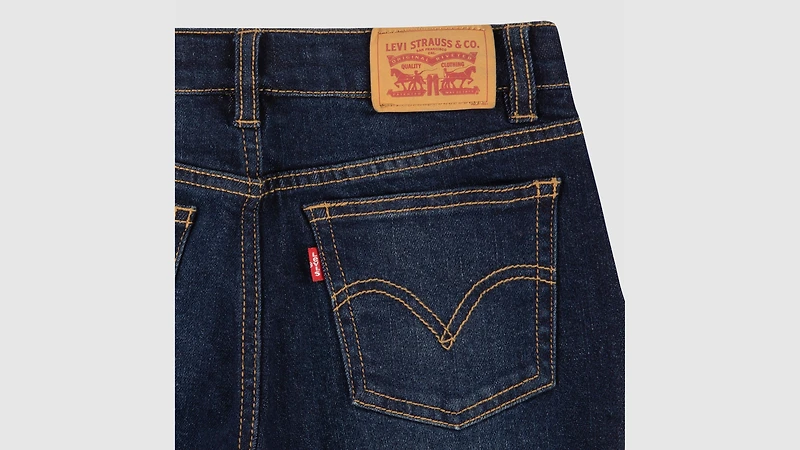 Levis Wide Leg Jeans Big Girls 8-20