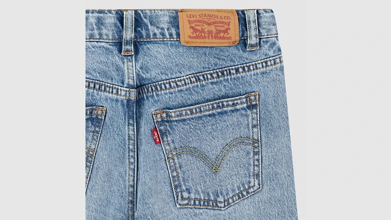 Levis High Rise Baggy Big Girls 8-20
