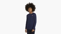Thermal Crew Knit Top Big Boys S-XL
