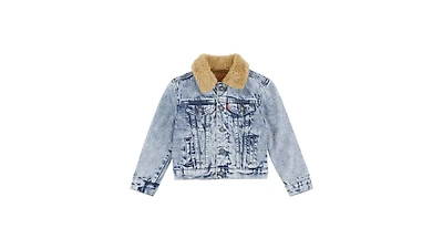 Levis Sherpa Trucker Toddler Boys 2T-4T