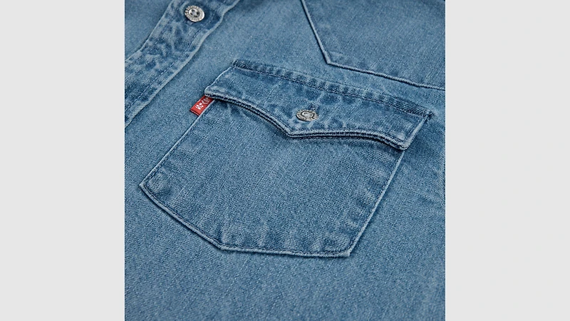 New Barstow Western Shirt Big Boys S-XL