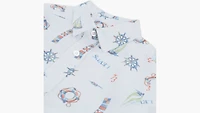 Slub Texture Woven Shirt Little Boys 4-7x