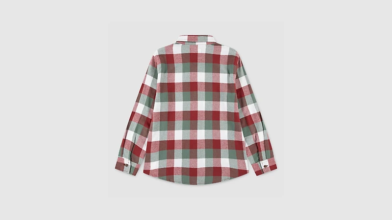 Buffalo Check Flannel Shirt Little Boys 4-6X