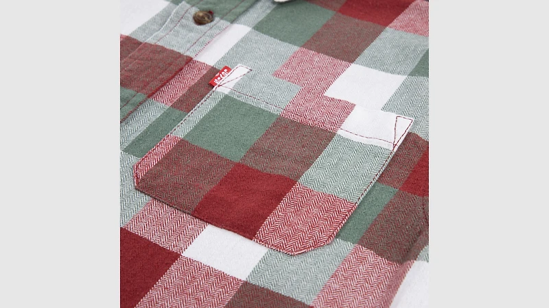 Buffalo Check Flannel Shirt Little Boys 4-6X