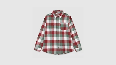Buffalo Check Flannel Shirt Little Boys 4-6X