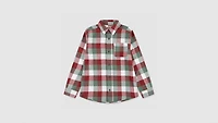 Buffalo Check Flannel Shirt Little Boys 4-6X