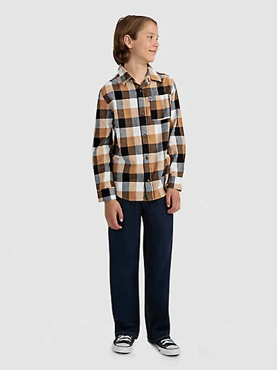 Buffalo Check Flannel Shirt Big Boys S-XL