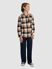 Buffalo Check Flannel Shirt Big Boys S-XL