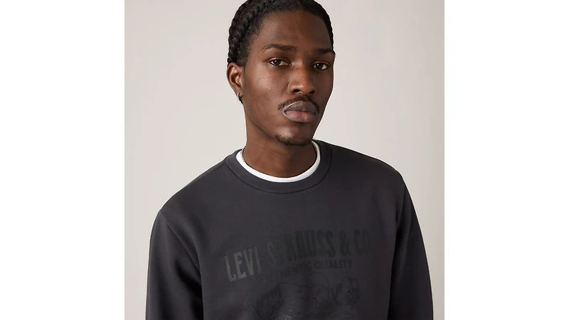 Standard Graphic Crewneck Sweatshirt